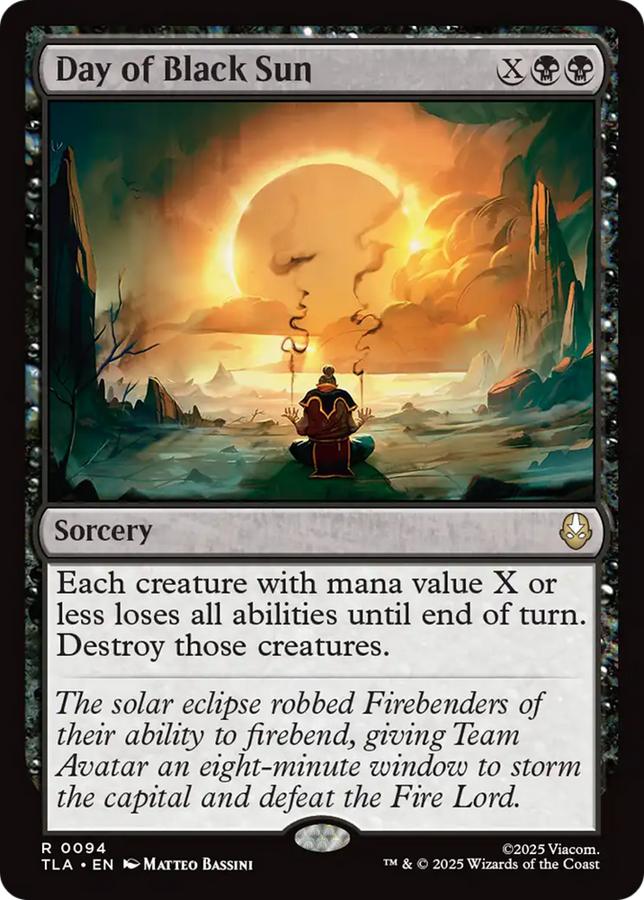 Day of Black Sun [Avatar: The Last Airbender] Magic: The Gathering