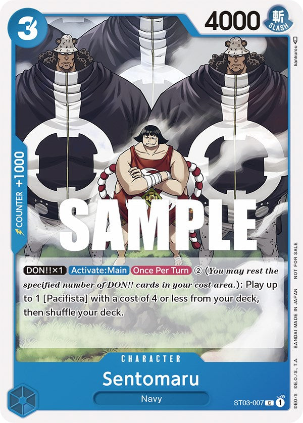 Sentomaru (Tournament Pack Vol. 3) [Participant] [One Piece Promotion Cards] Bandai