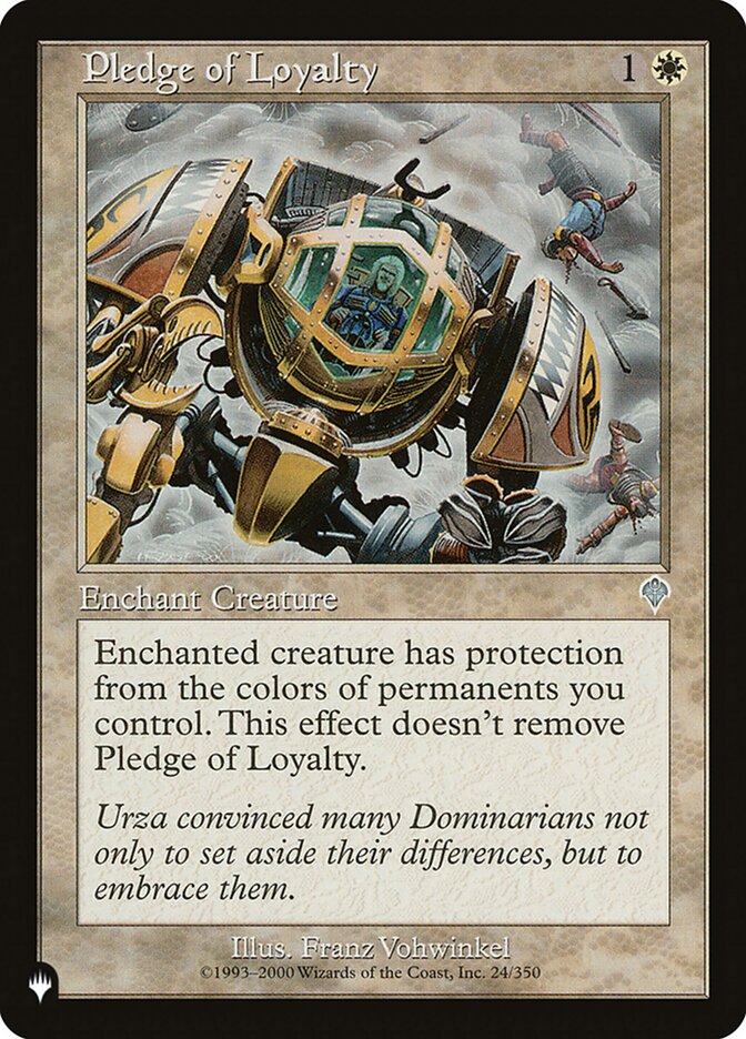 Pledge of Loyalty [The List] Magic: The Gathering