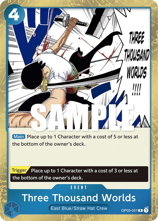 Three Thousand Worlds [Pillars of Strength] Bandai