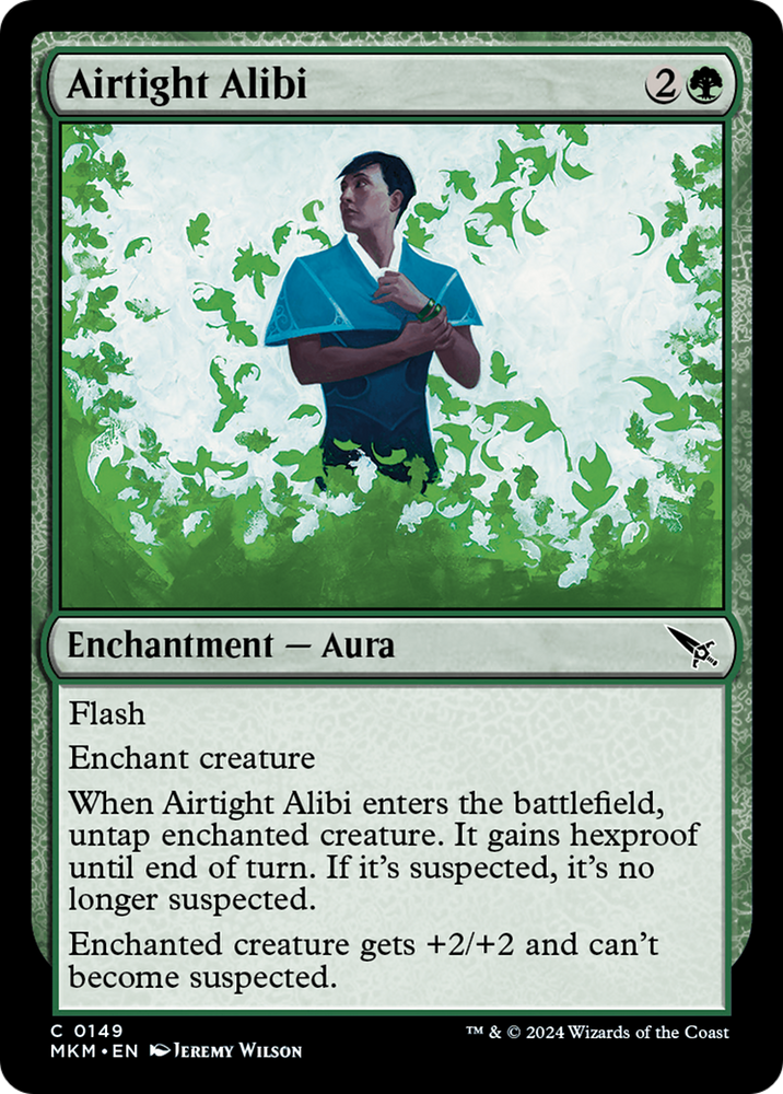 Airtight Alibi [Murders at Karlov Manor] Magic: The Gathering
