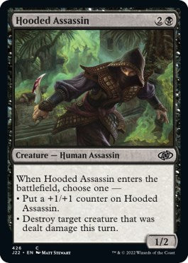 Hooded Assassin [Jumpstart 2022] Magic: The Gathering