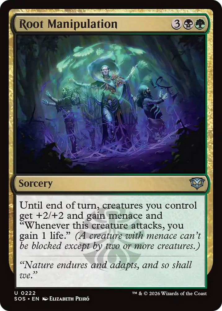 Root Manipulation [Secrets of Strixhaven] Magic: The Gathering
