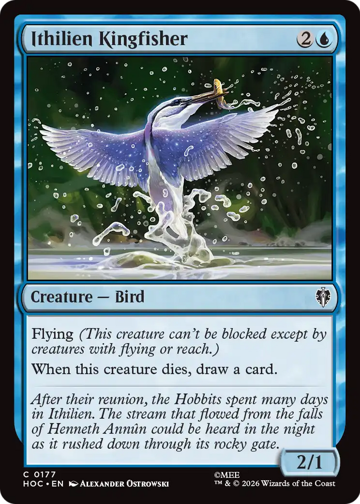 Ithilien Kingfisher [The Hobbit: Eternal-Legal] Magic: The Gathering