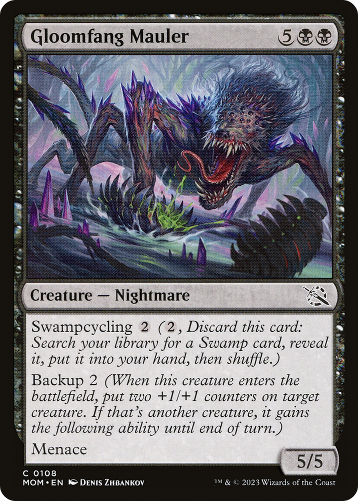 Gloomfang Mauler [March of the Machine] Magic: The Gathering