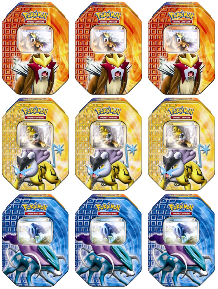 HeartGold & Soulsilver - Collector's Tin Display Pokémon