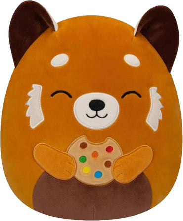 Squishmallow Plush Toy 5" Seth Red Panda Cookie
