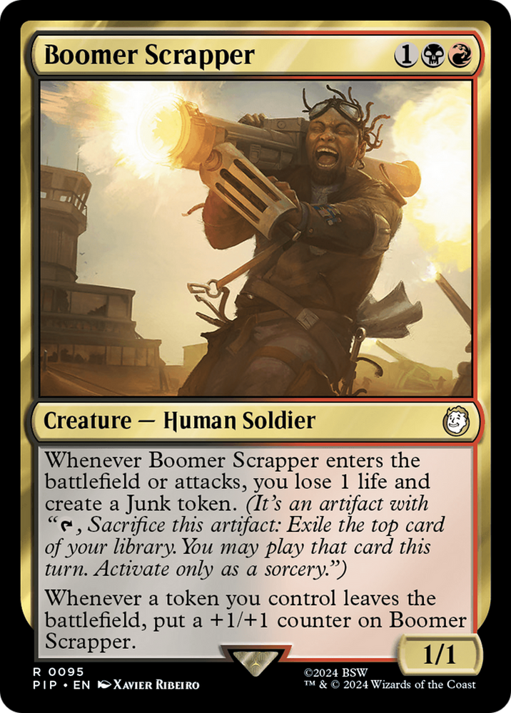 Boomer Scrapper [Fallout] Magic: The Gathering