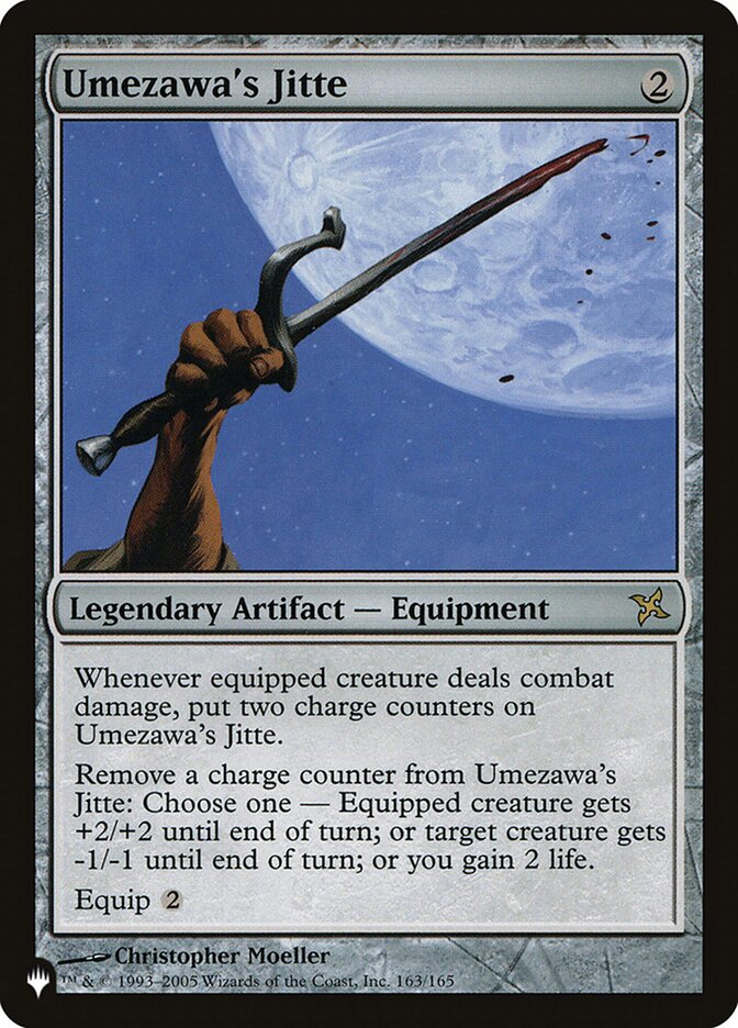 Umezawa's Jitte [The List] Magic: The Gathering