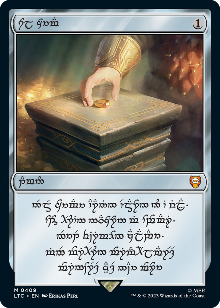 Sol Ring (409) (Dwarven) [The Lord of the Rings: Tales of Middle-Earth Commander] Magic: The Gathering