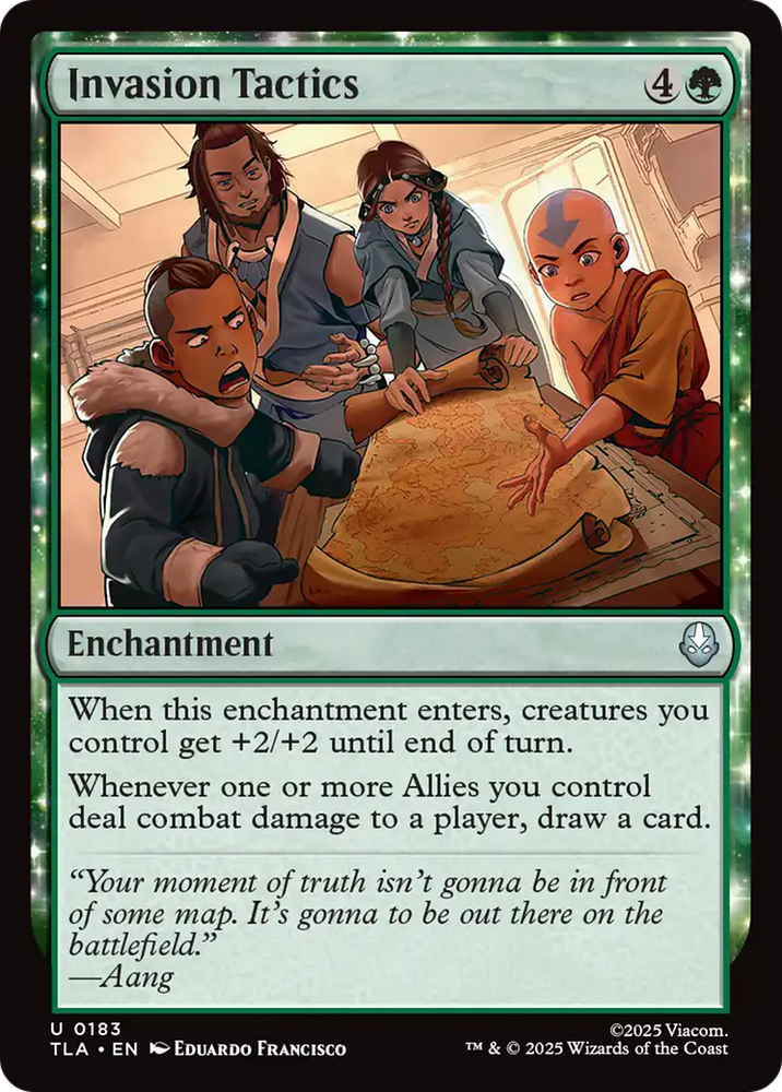 Invasion Tactics [Avatar: The Last Airbender] Magic: The Gathering