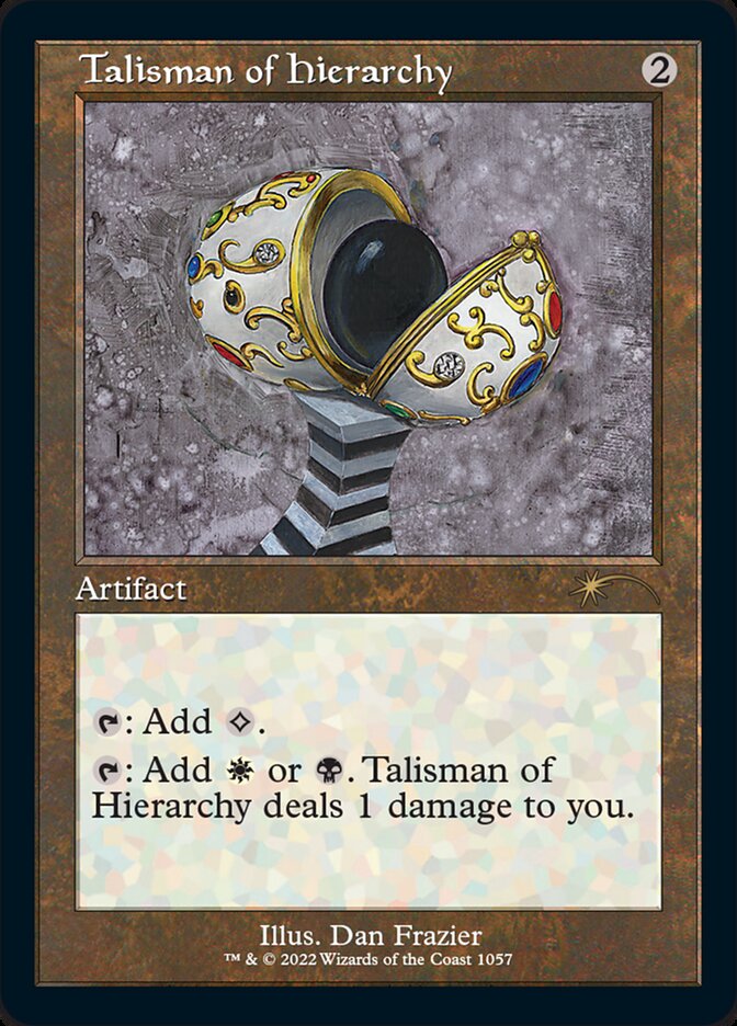 Talisman of Hierarchy [Secret Lair Drop Series] Magic: The Gathering
