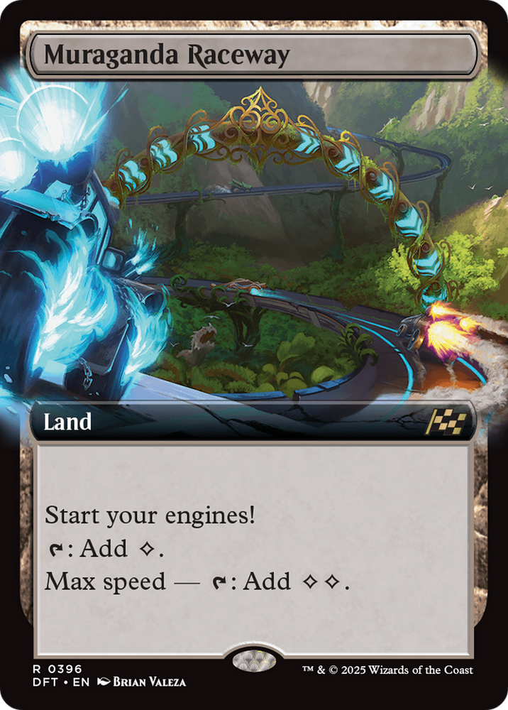 Muraganda Raceway (0396) (Extended Art) [Aetherdrift] Magic: The Gathering
