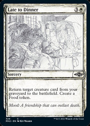Late to Dinner (Sketch) [Modern Horizons 2] Magic: The Gathering