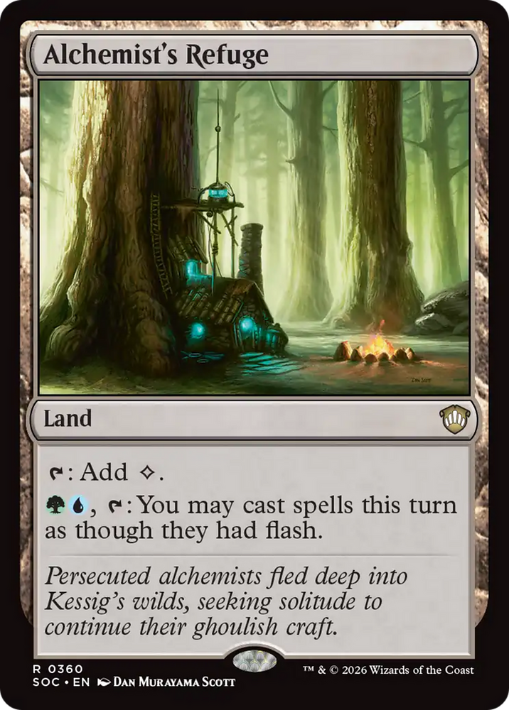 Alchemist's Refuge [Secrets of Strixhaven Commander] Magic: The Gathering