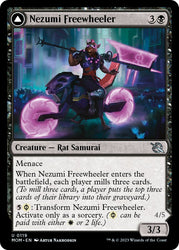 Nezumi Freewheeler // Hideous Fleshwheeler [March of the Machine] Magic: The Gathering