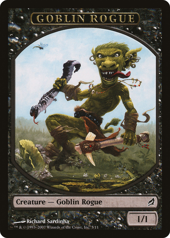 Treefolk // Goblin Double-Sided Token [Lorwyn Eclipsed Tokens] Magic: The Gathering
