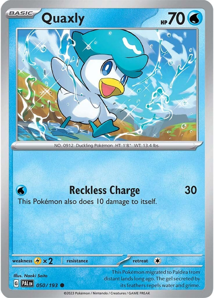 Quaxly (050/193) [Scarlet & Violet: Paldea Evolved] Pokémon