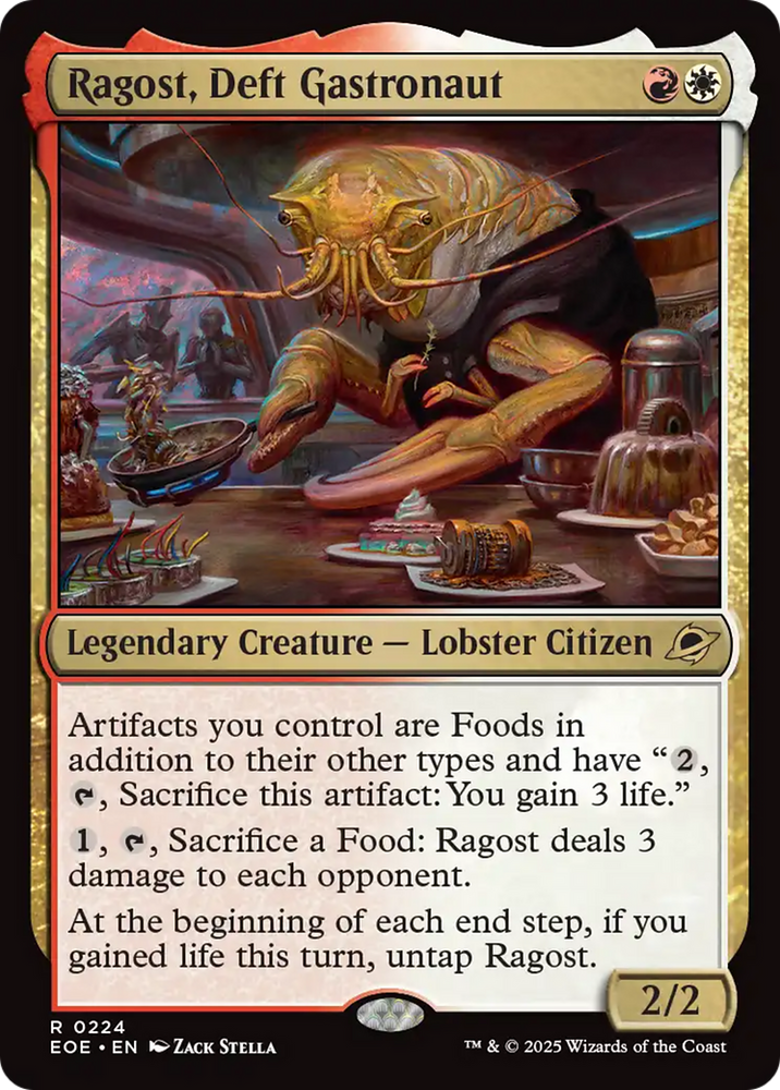 Ragost, Deft Gastronaut [Edge of Eternities] Magic: The Gathering