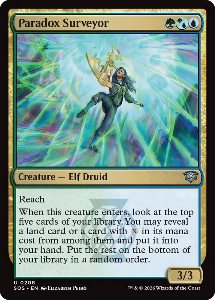 Paradox Surveyor [Secrets of Strixhaven] Magic: The Gathering