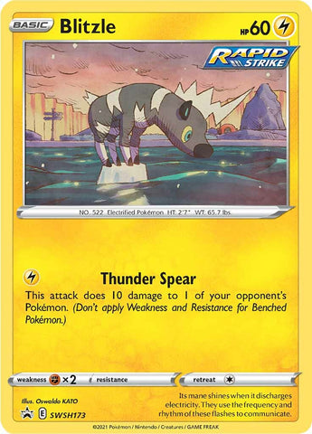 Blitzle (SWSH173) [Sword & Shield: Black Star Promos] Pokémon