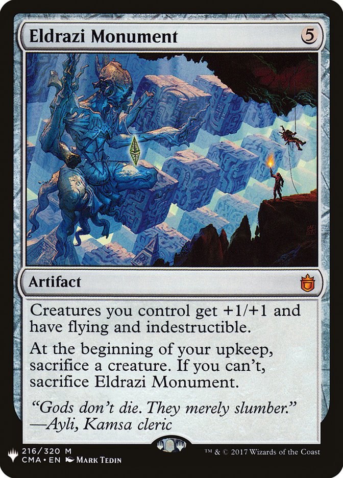 Eldrazi Monument [Mystery Booster] Magic: The Gathering