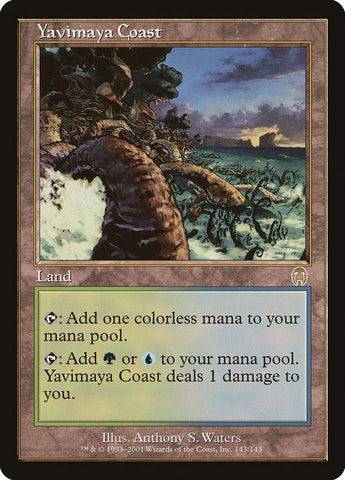 Yavimaya Coast [Apocalypse] Magic: The Gathering