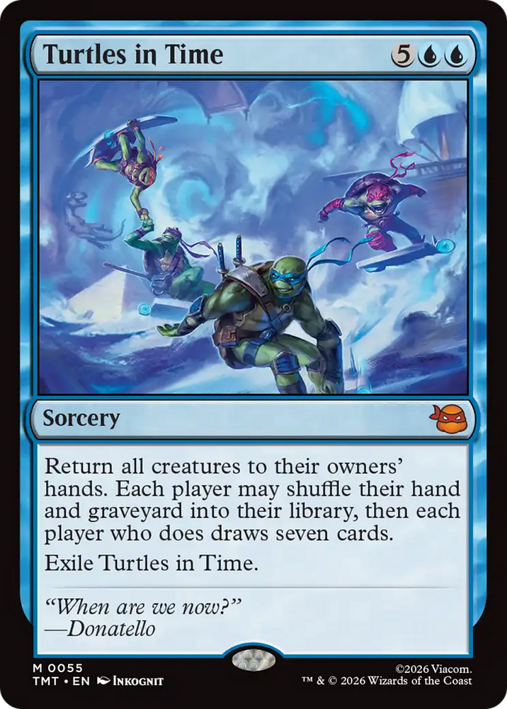 Turtles in Time [Teenage Mutant Ninja Turtles] Magic: The Gathering