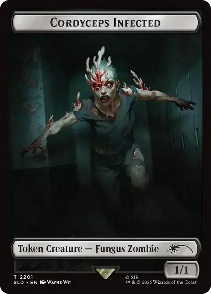 Cordyceps Infected Token (2201) [Secret Lair Drop Series] Magic: The Gathering