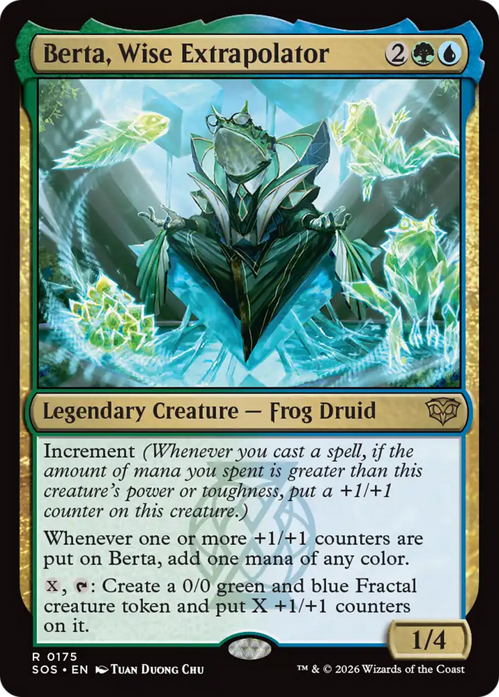 Berta, Wise Extrapolator [Secrets of Strixhaven] Magic: The Gathering