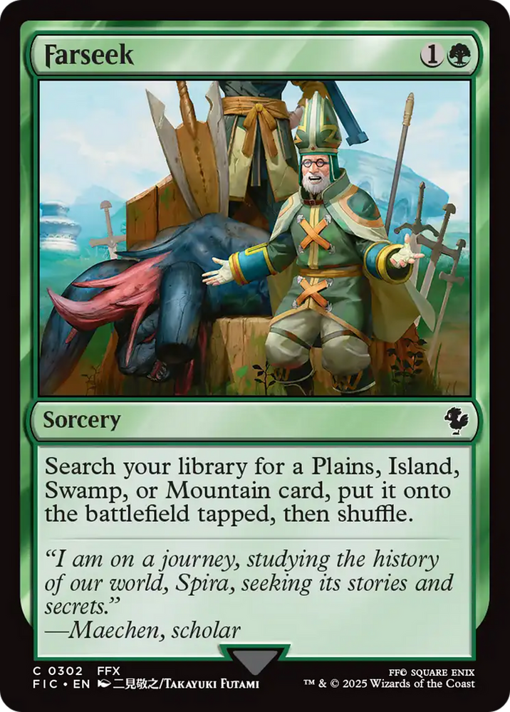 Farseek [FINAL FANTASY Commander] Magic: The Gathering