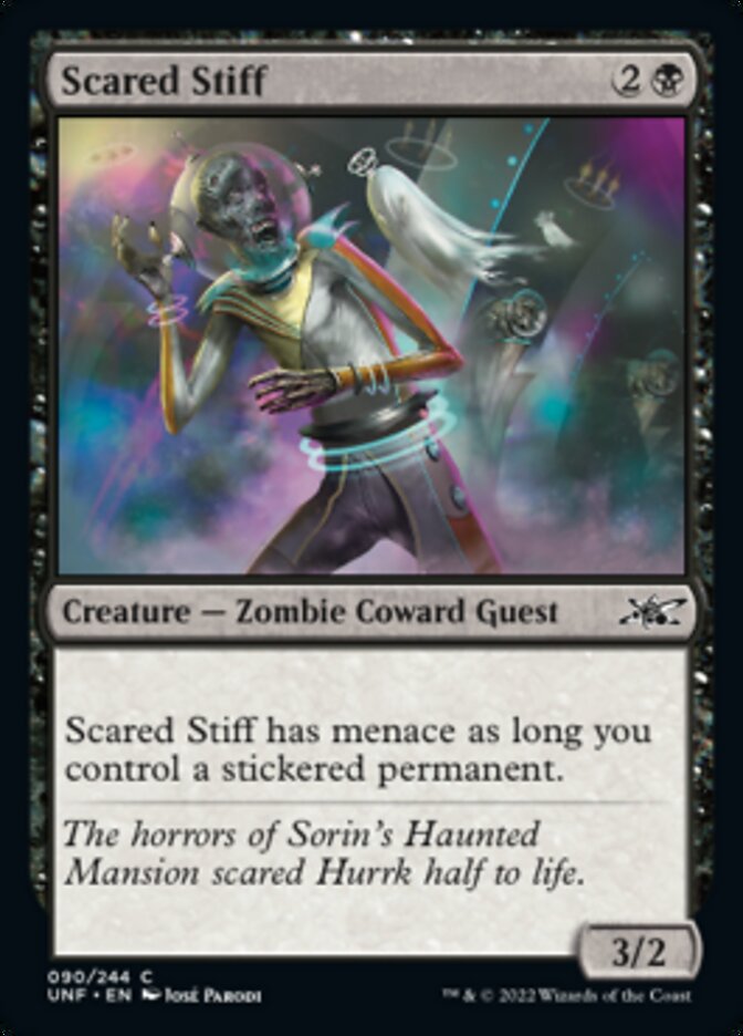 Scared Stiff [Unfinity] Magic: The Gathering