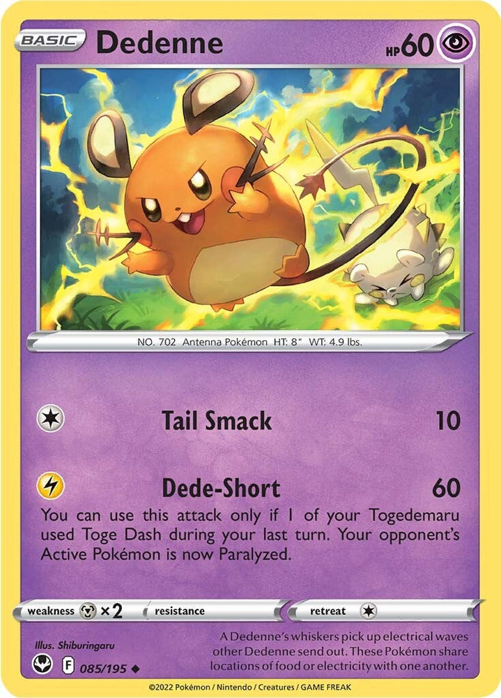 Dedenne (085/195) [Sword & Shield: Silver Tempest] Pokémon