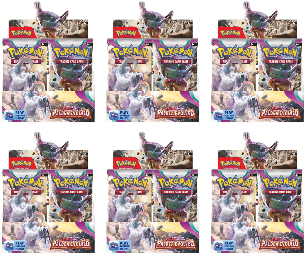 Scarlet & Violet: Paldea Evolved - Booster Box Case Pokémon