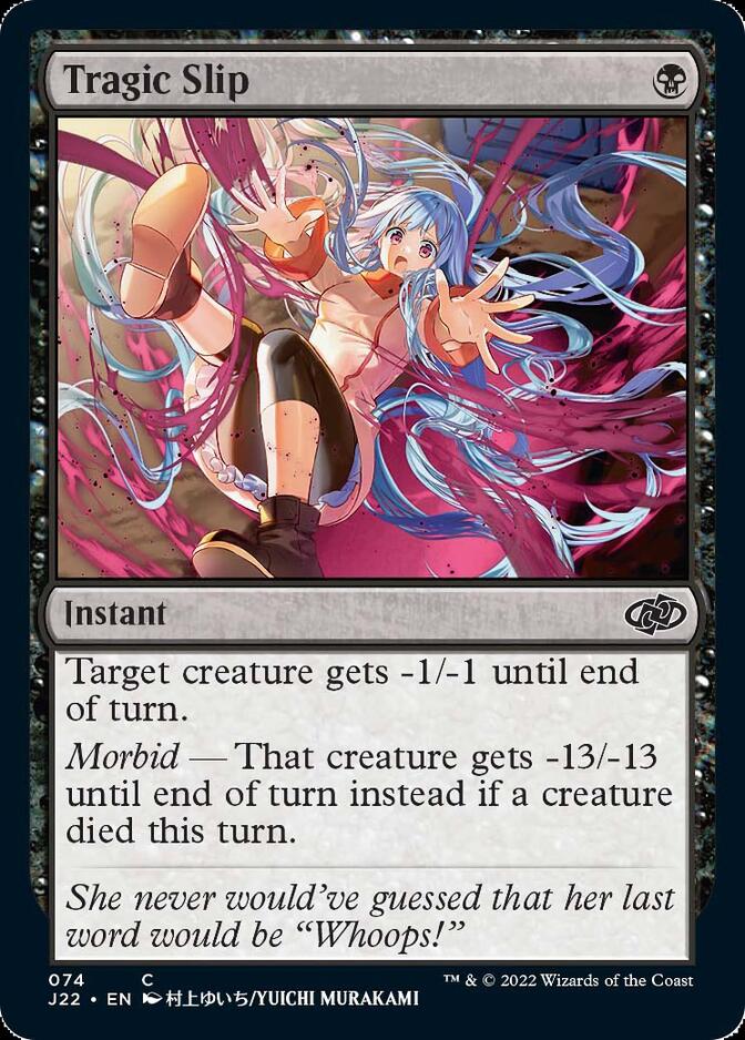 Tragic Slip [Jumpstart 2022] Magic: The Gathering