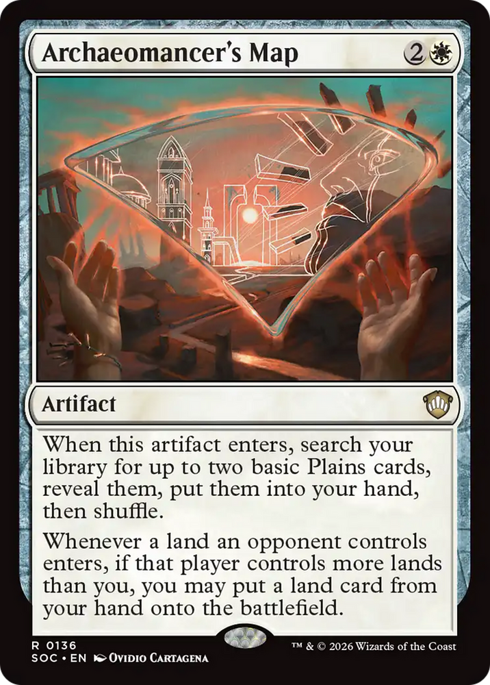 Archaeomancer's Map [Secrets of Strixhaven Commander] Magic: The Gathering