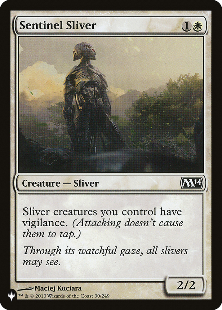 Sentinel Sliver [The List] Magic: The Gathering