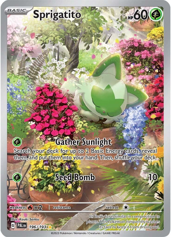 Sprigatito (196/193) [Scarlet & Violet: Paldea Evolved] Pokémon