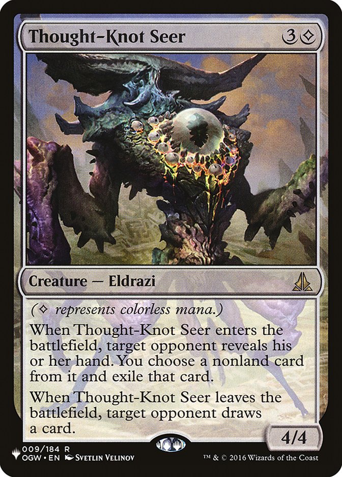 Thought-Knot Seer [The List] Magic: The Gathering