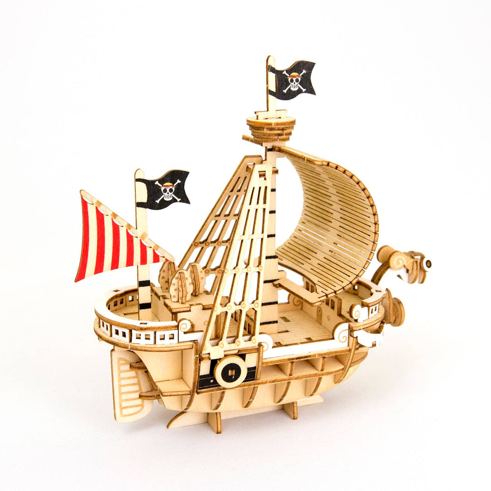 Wa-gu-mi One Piece Going Merry Ship Model Wooden 3D Puzzles