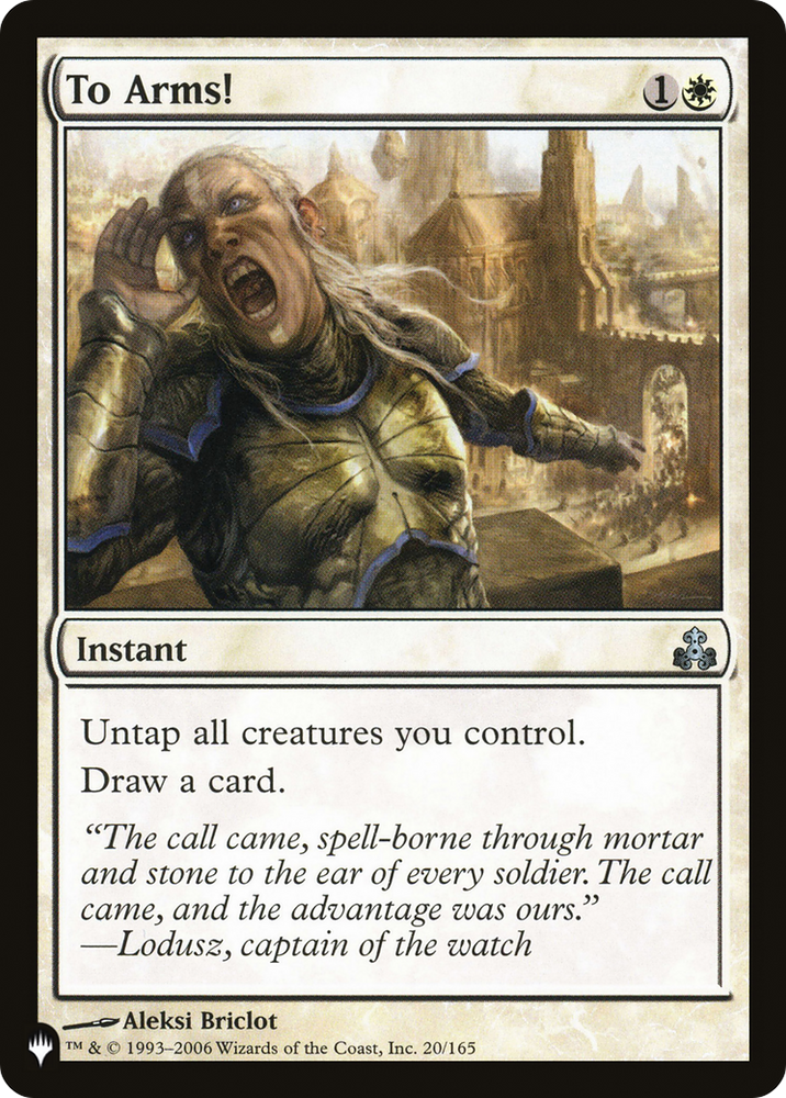 To Arms! [The List] Magic: The Gathering