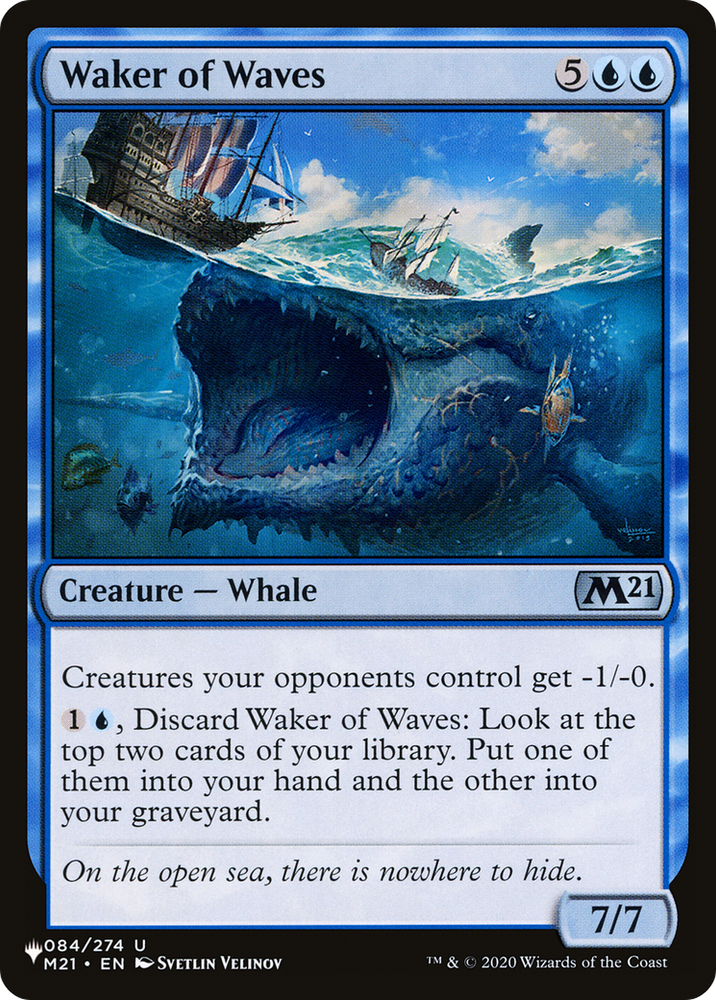 Waker of Waves [The List] Magic: The Gathering