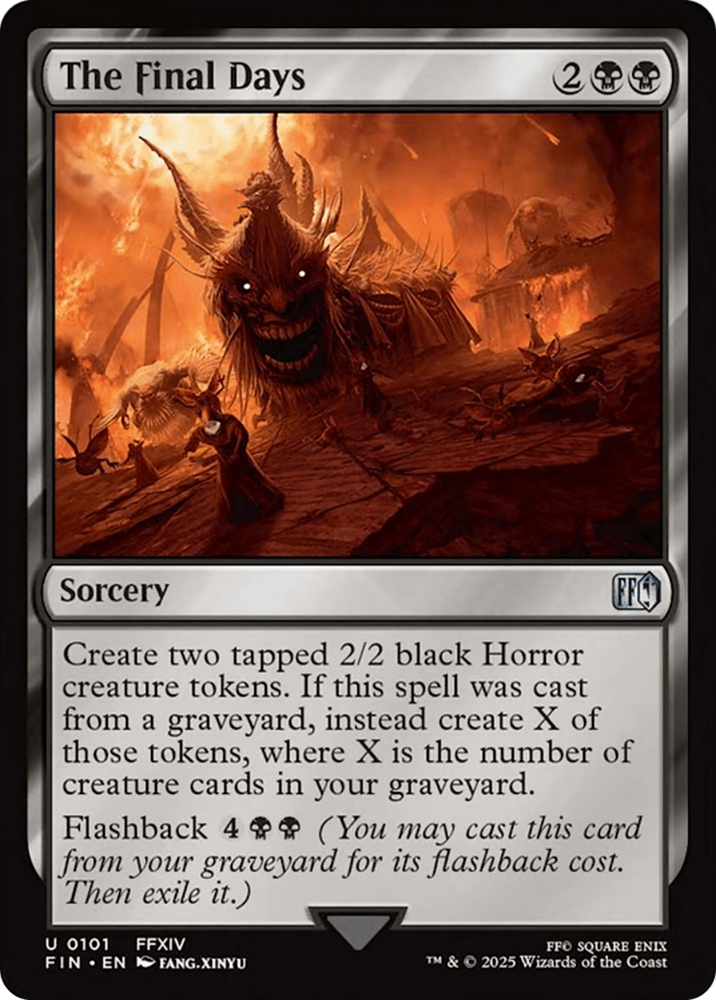 The Final Days [FINAL FANTASY] Magic: The Gathering