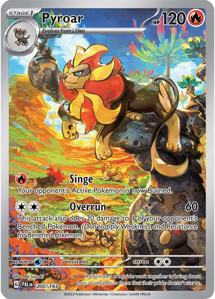 Pyroar (200/193) [Scarlet & Violet: Paldea Evolved] Pokémon