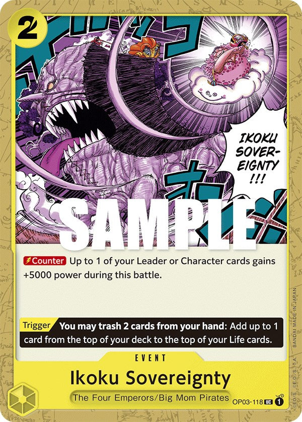 Ikoku Sovereignty [Pillars of Strength] Bandai