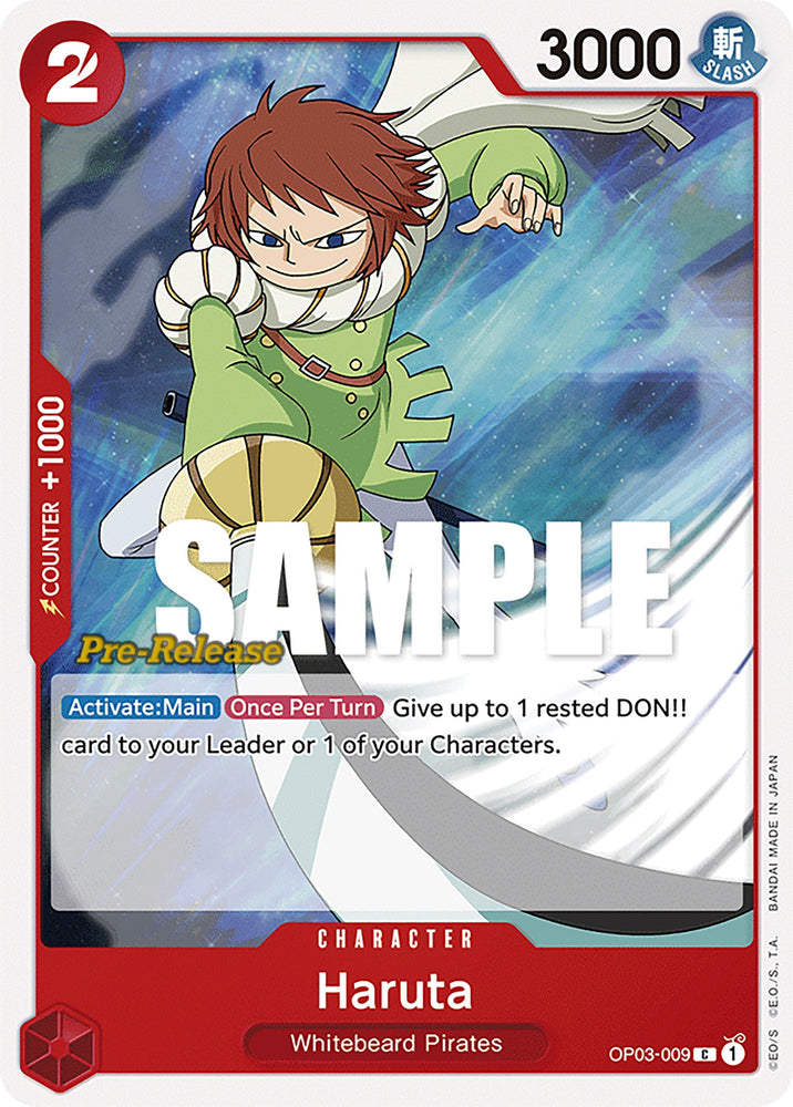 Haruta [Pillars of Strength Pre-Release Cards] Bandai