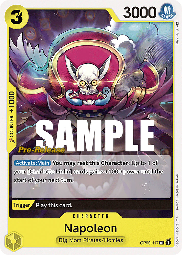 Napoleon [Pillars of Strength Pre-Release Cards] Bandai