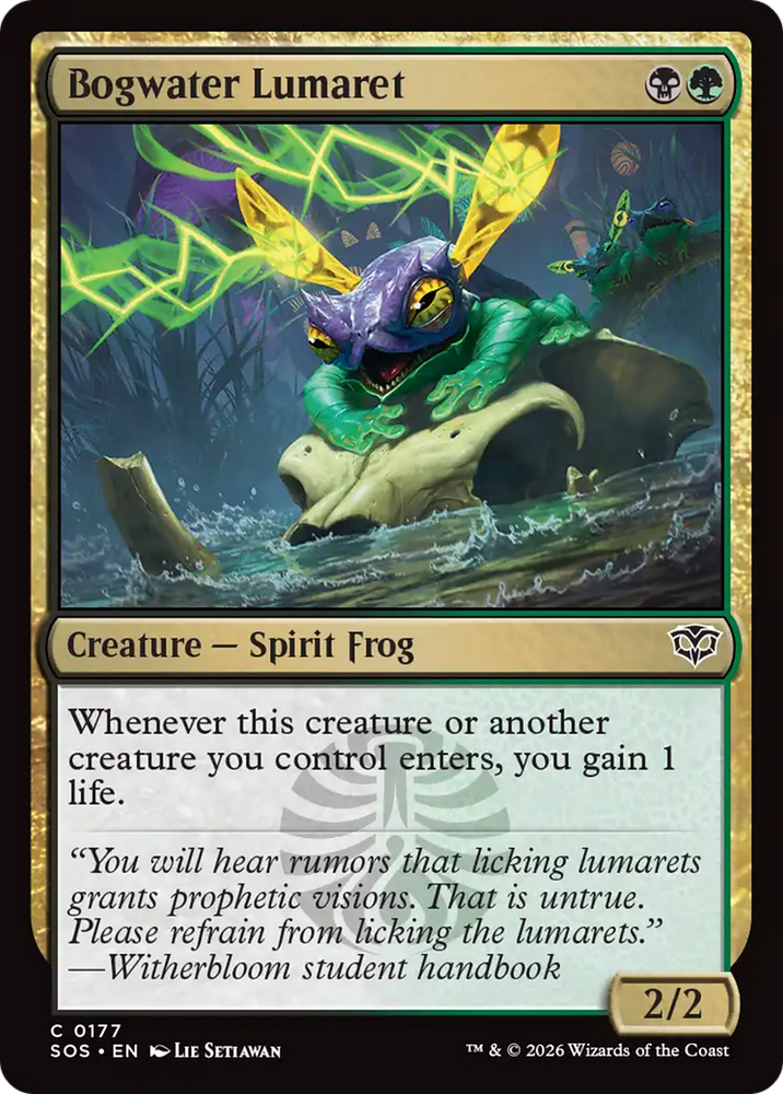 Bogwater Lumaret [Secrets of Strixhaven] Magic: The Gathering