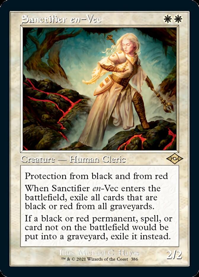Sanctifier en-Vec (Retro) [Modern Horizons 2] Magic: The Gathering