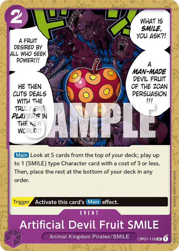 Artificial Devil Fruit SMILE [Romance Dawn] Bandai